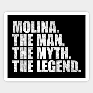 Molina Legend Molina Family name Molina last Name Molina Surname Molina Family Reunion Magnet